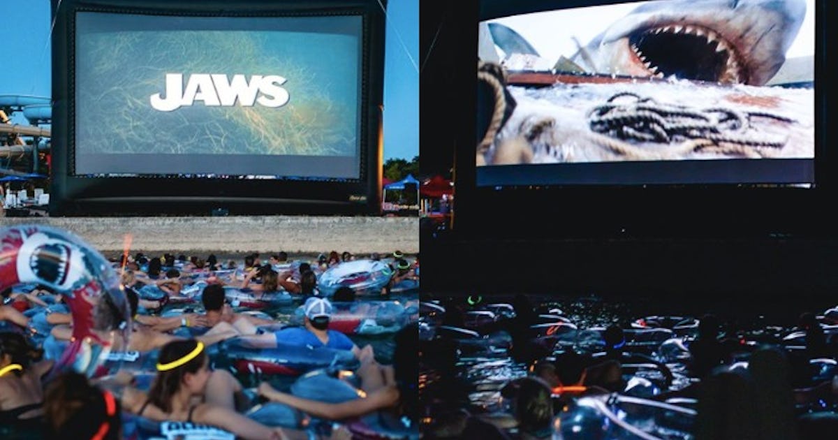 You Can Watch ‘Jaws’ While Floating On Open Water This Summer And LOL Nope