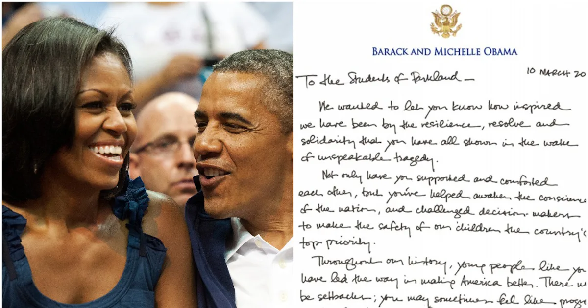 The Obamas’ Note To Parkland Students Will Make You Miss Them Even More