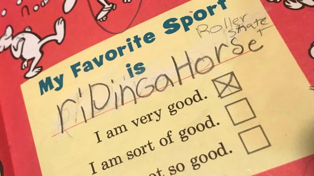 The response to the inquiry regarding the preferred sport, documented on paper in shades of red and ...