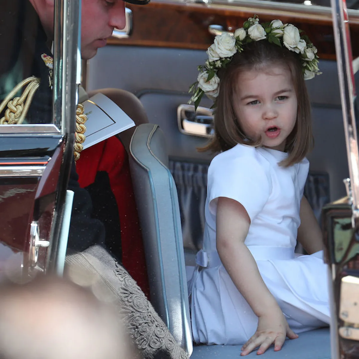 Little Charlotte Stole The Show At The Royal Wedding Little Charlotte Stole The Show At The Royal Wedding