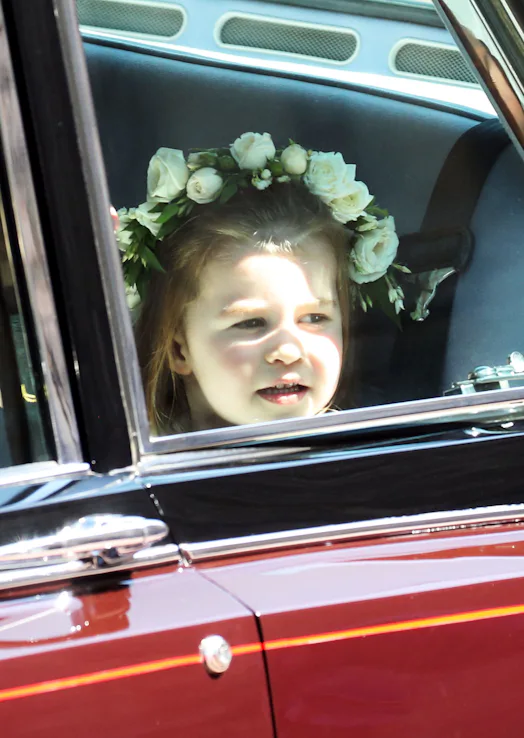 princess charlotte dress at harry wedding Prince George and Princess Charlotte Were Total Pros at Meghan Markle and Prince Harry's Wedding