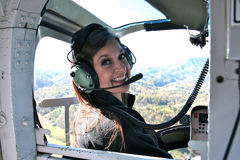 Lindsey Ferrier on the 'Scenic Helicopter Tour'