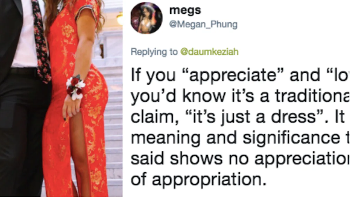chinese prom dress controversy Teen who wore traditional Chinese dress to prom faces backlash
