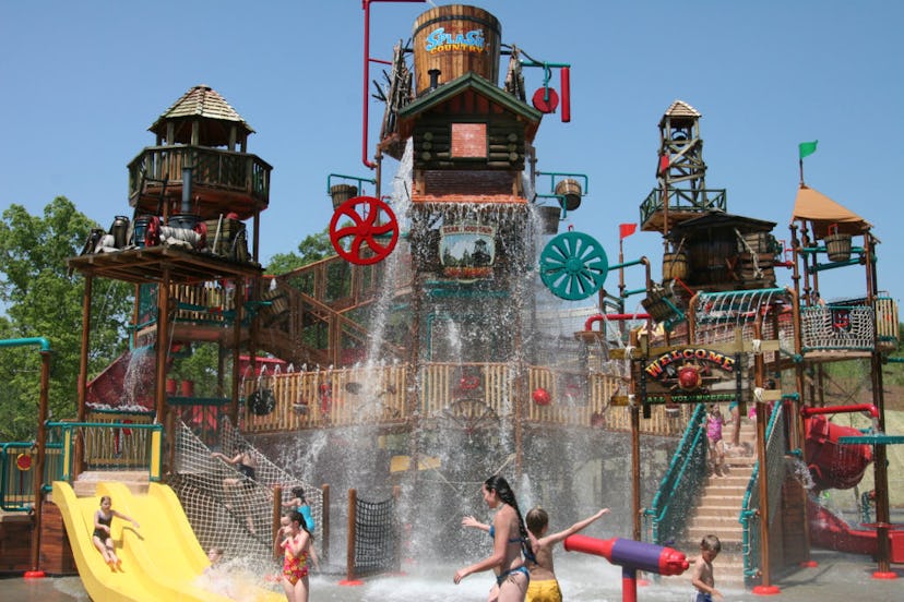 The 'Splash Country' waterpark which is located next to the 'DreamMore Resort'