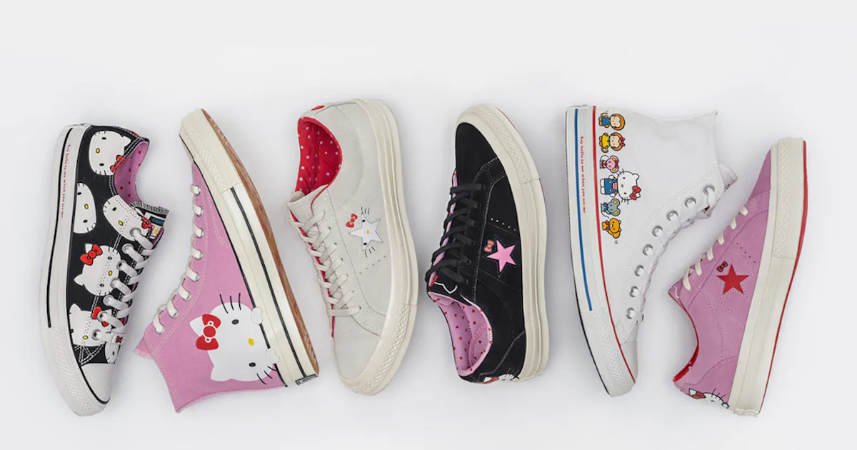 Hello Kitty Converse Are Here To Make Your Shoe Collection Way Cuter Hello Kitty Converse Are Here To Make Your Shoe Collection Way Cuter