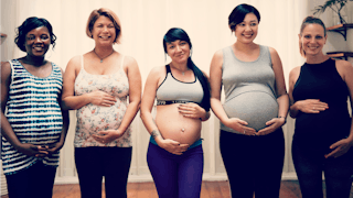 pregnant women, pregnant woman, pregnant women touching bellies, pregnant bellies