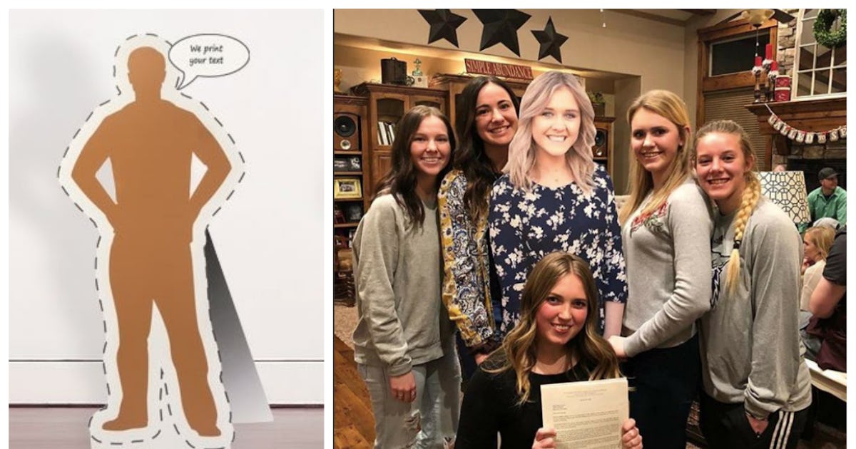 Life-Size Cardboard Cutouts Exist To Make Sure Your BFF Is With You Always