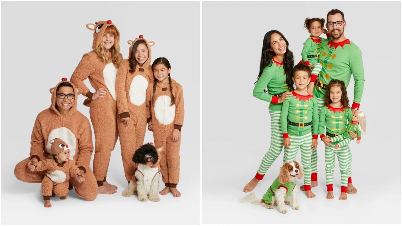 Target’s Selling Tons Of Holiday-Themed Matching Family Pajamas