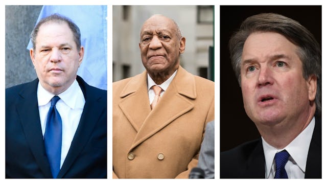 Weinstein, Cosby, and Kavanaugh