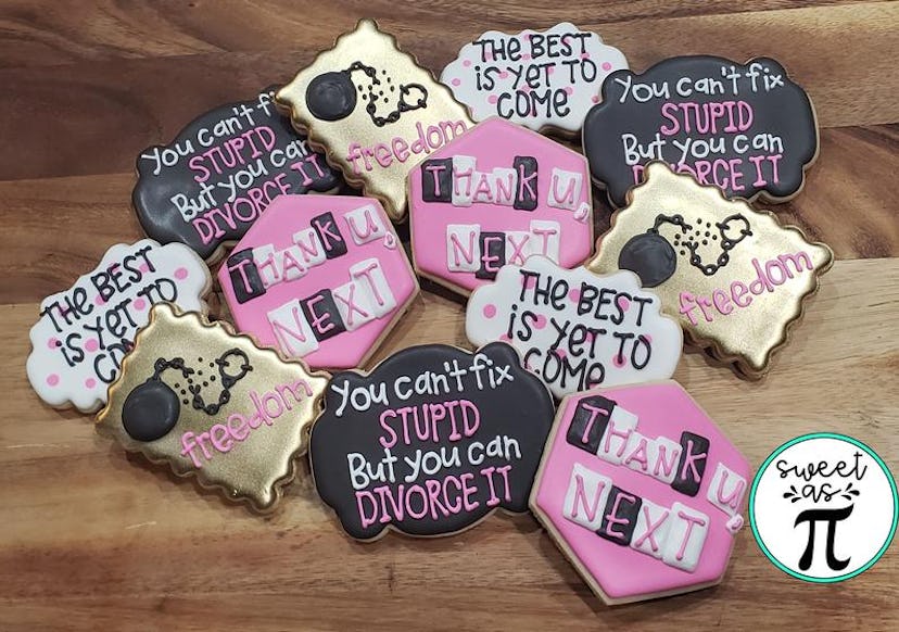 Happy Divorce Day Cookie Box