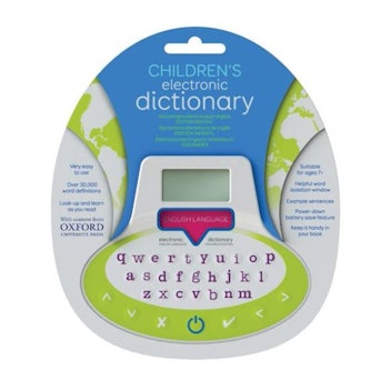 Children's Electronic Dictionary Bookmark By If