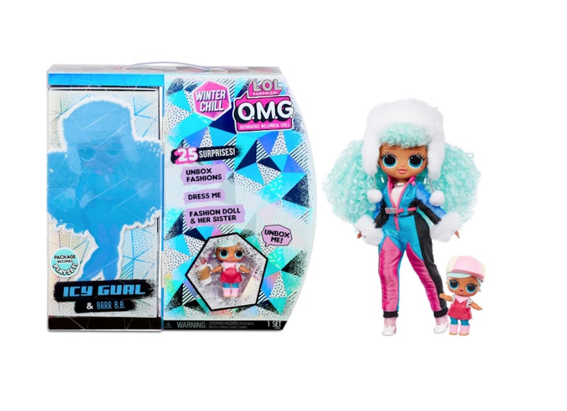 L.O.L. Surprise! O.M.G. Winter Chill Icy Gurl Fashion Doll & Brrr B.B. Doll