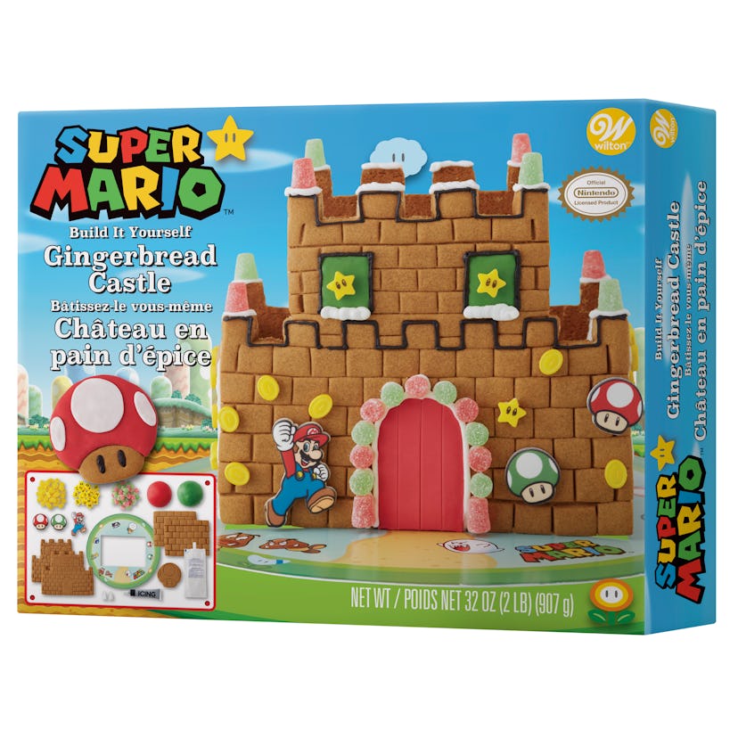 Super Mario Gingerbread Castle