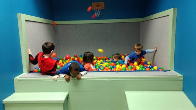 kids at a birthday party