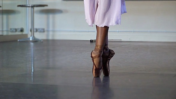 Ballet shoes discount for dark skin