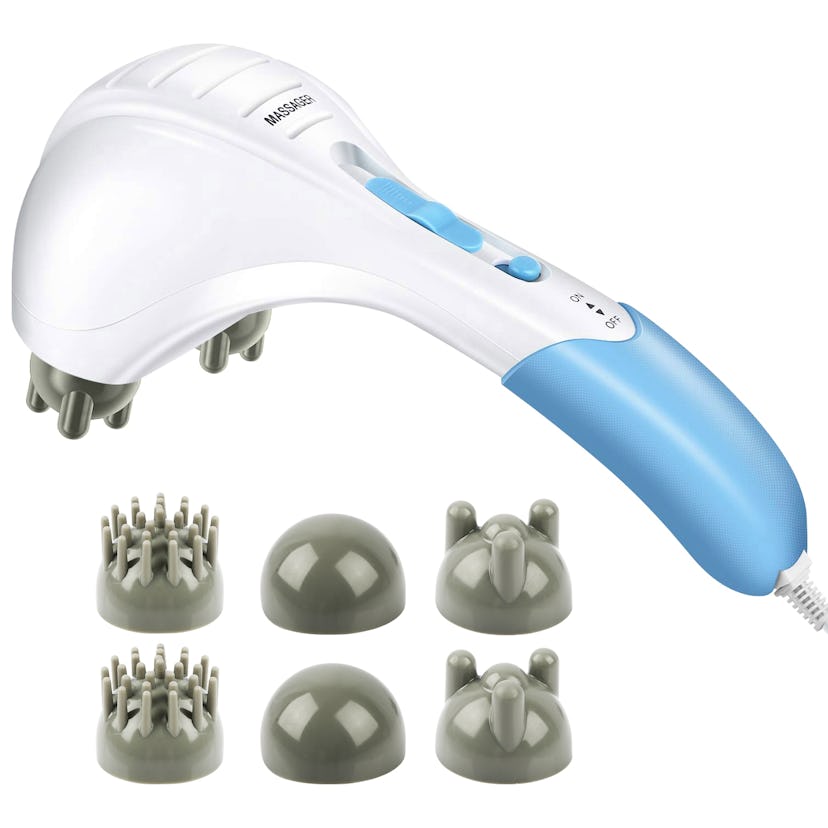 iMounTEK Electric Double Head Handheld Massager 