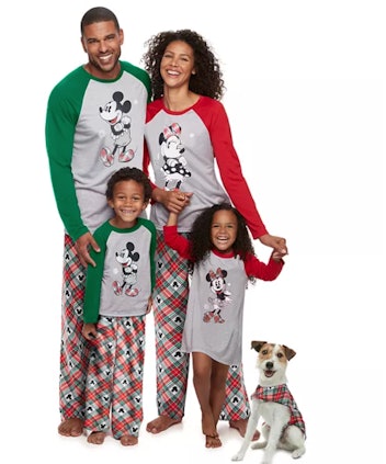 Jammies For Your Family Disney's Mickey Mouse & Minnie Mouse Family Collection