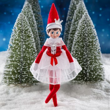 Claus Couture Peppermint Princess Gown