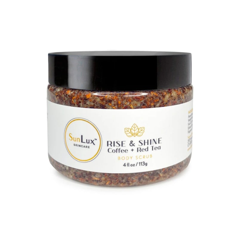 SunLux Skincare Rise & Shine Coffee + Red Tea Body Scrub