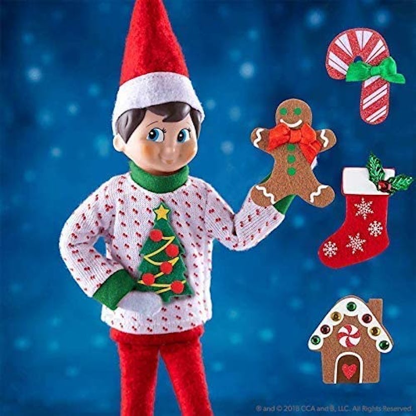 The Elf on the Shelf Sweater Set