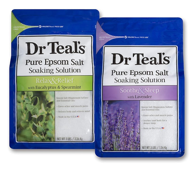 Dr Teal's Epsom Salt Soaking Solution and Foaming Bath, 2 Count