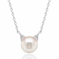 Cat Pearl Necklace