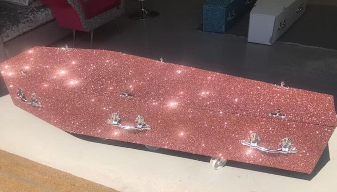 Be Extra AF In Death These Glittery Coffins