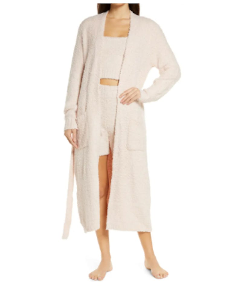 SKIMS Cozy Knit Bouclé Robe