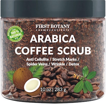 100% Natural Arabica Coffee Scrub with Organic Coffee