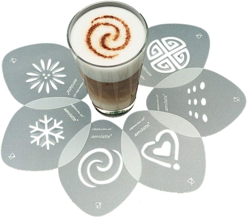 Aerolatte Cappuccino Art Stencil, Set of 6