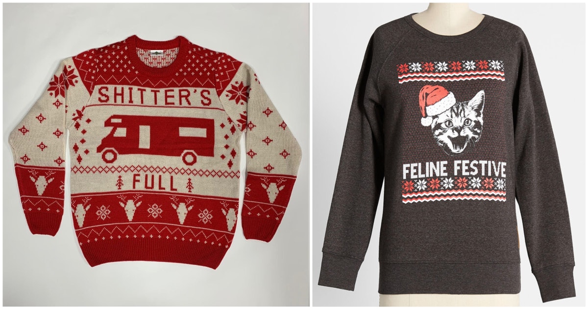 15 Plus Size Ugly Christmas Sweaters You Didn't Know You Needed