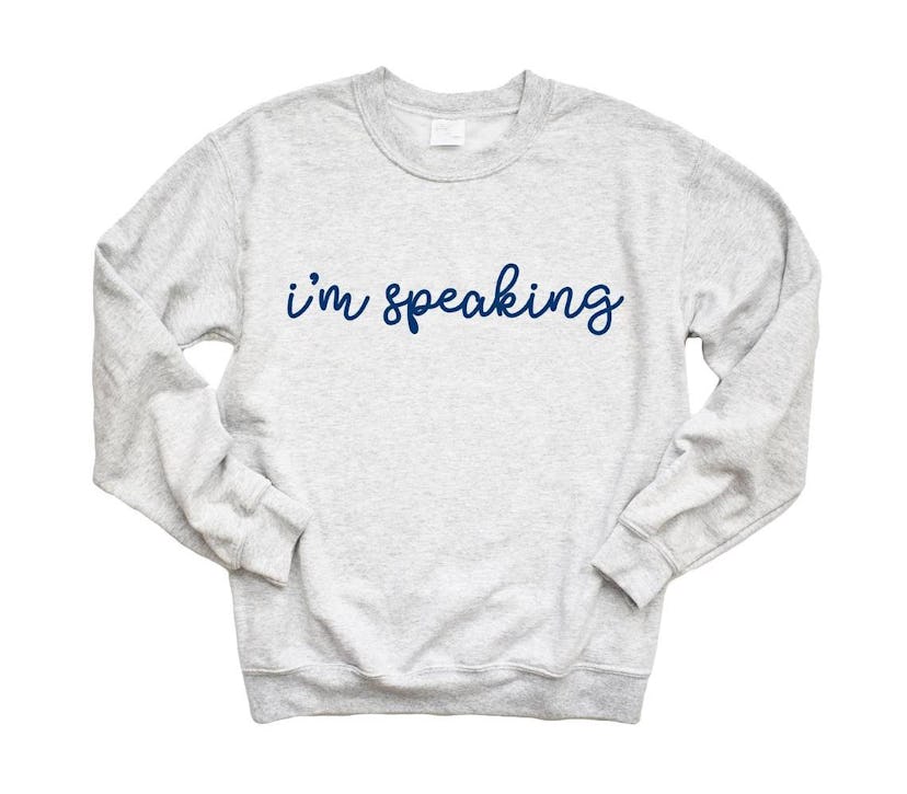 Kamala Harris 'Im Speaking' Sweatshirt