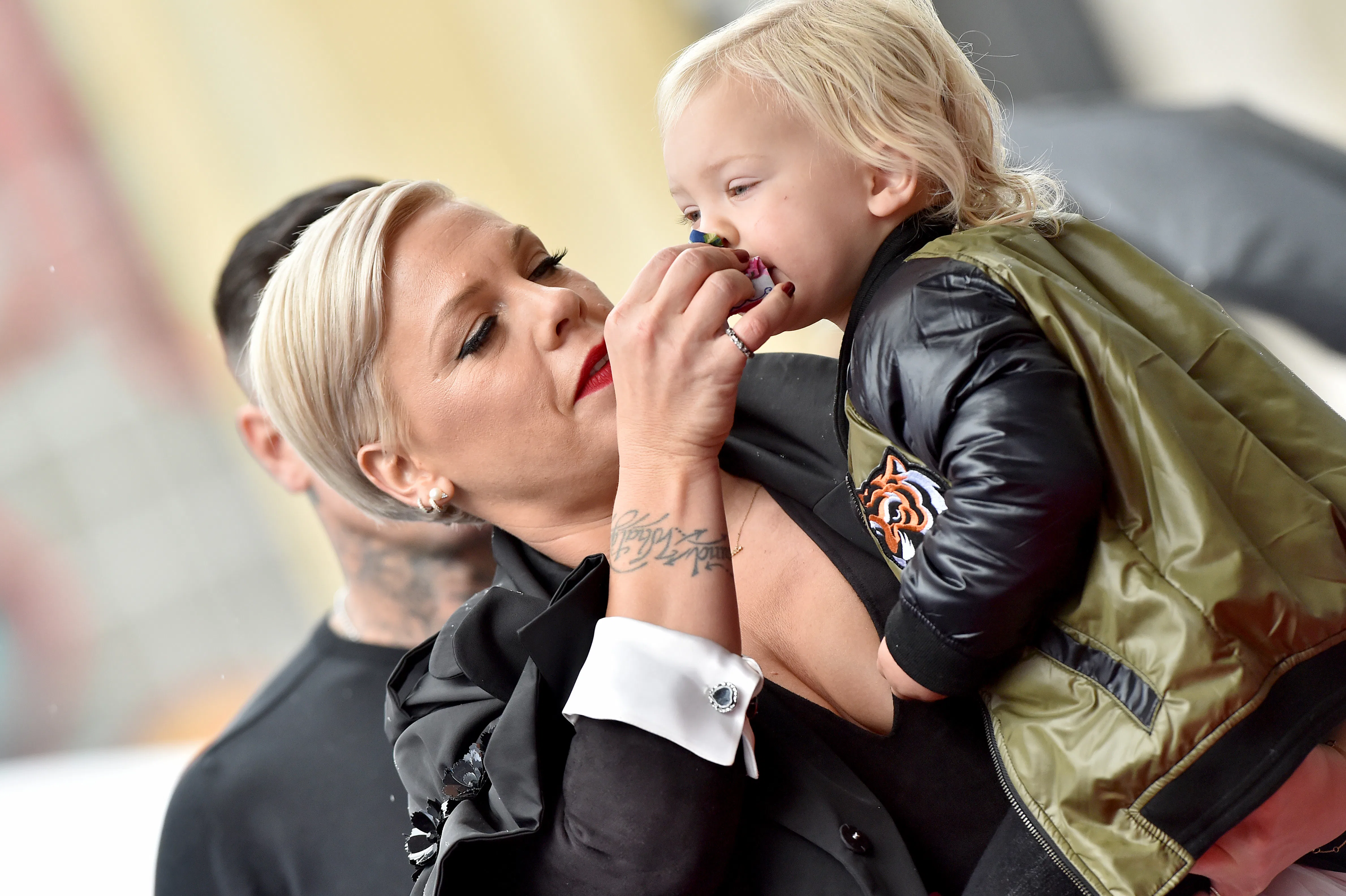 Pink’s Fam Looks Like Rock And Roll Royalty Celebrating Her Walk Of ...