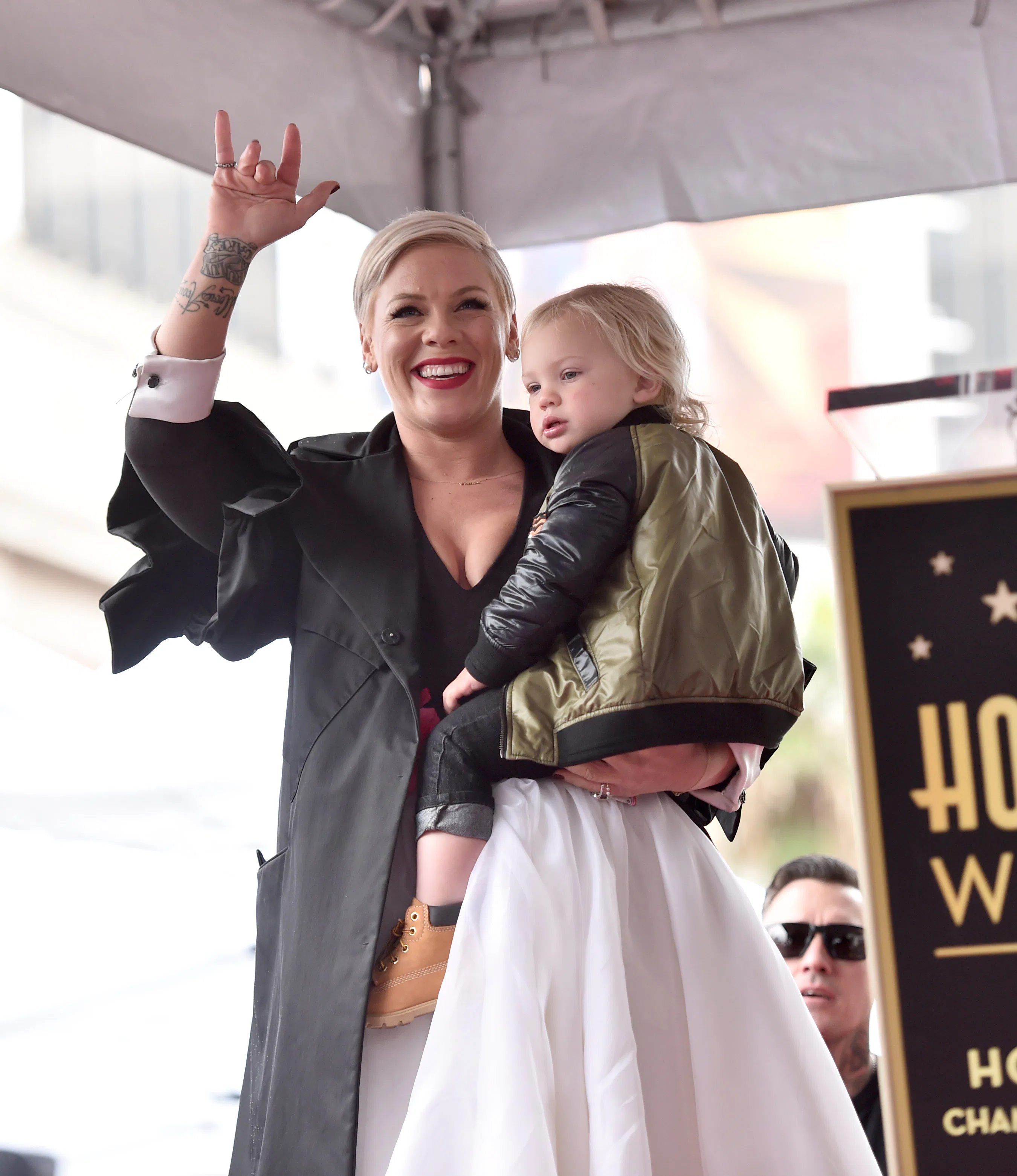 Pink’s Fam Looks Like Rock And Roll Royalty Celebrating Her Walk Of ...