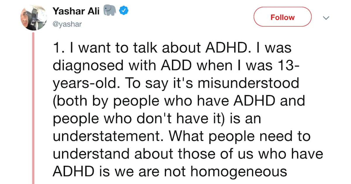 Threads Adhd This Thread Explains ADHD In A Way Everyone Should Read