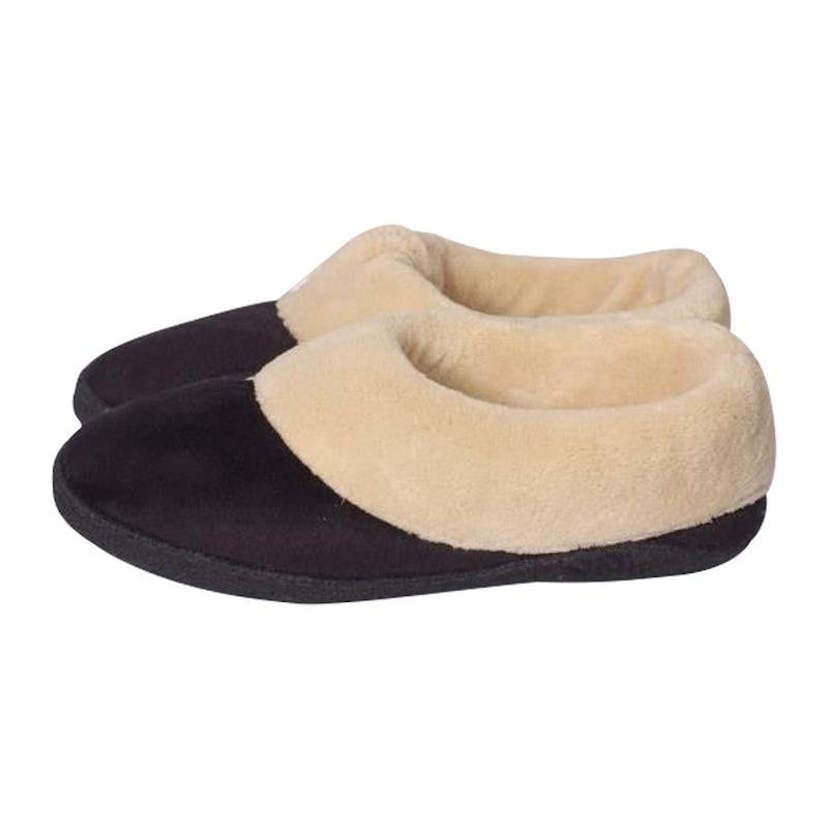 Stay Warm Apparel Memory Foam Heated Slipper