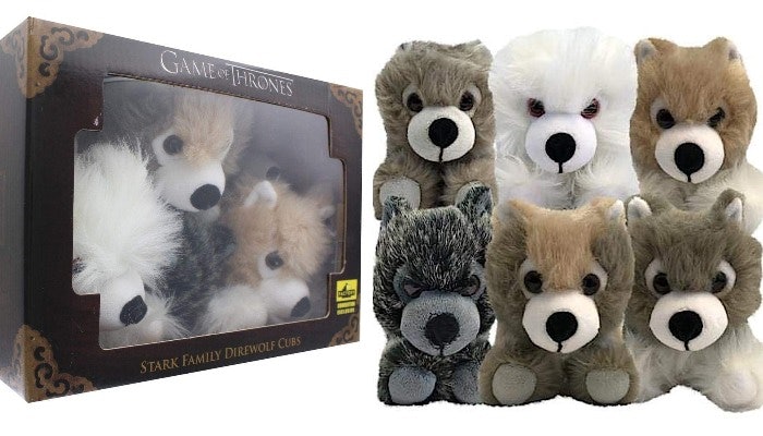 Game of thrones direwolf plush online