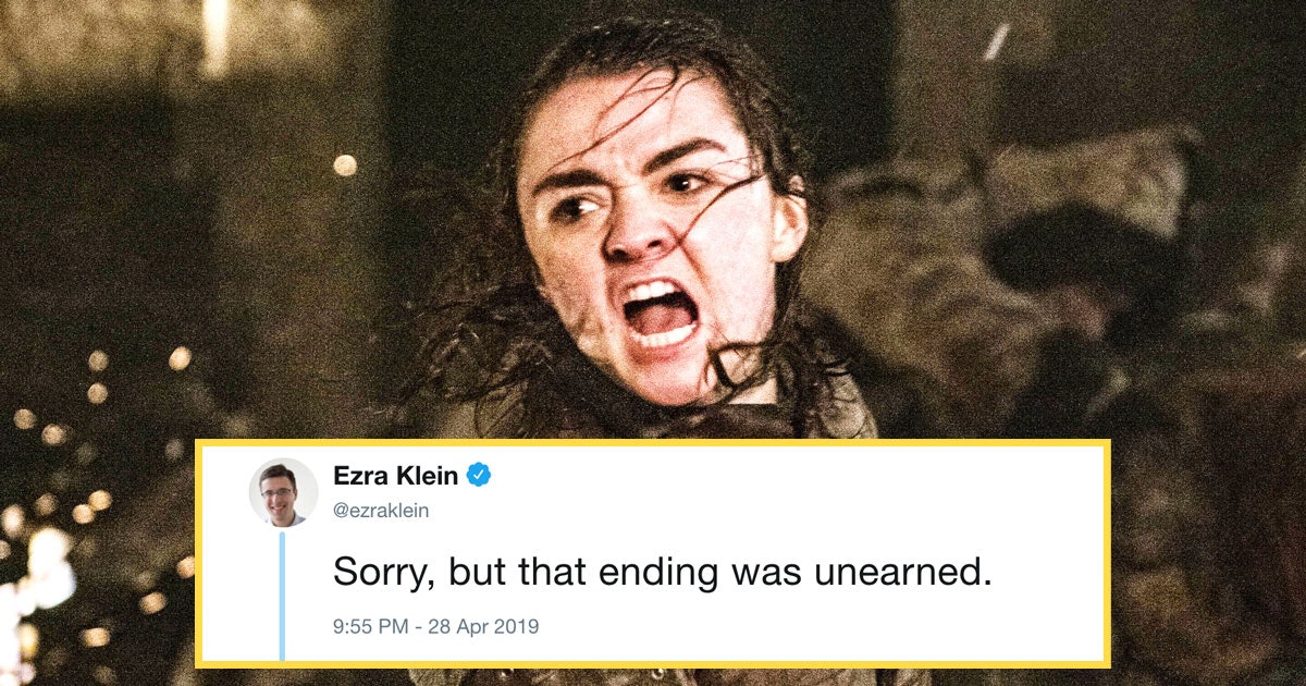 Some Men Are Pissed That Arya Was The Hero Because Of Course 