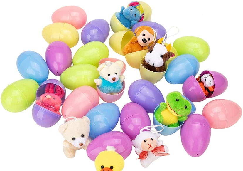 JOYIN 24 Pack Pre-filled Easter Eggs