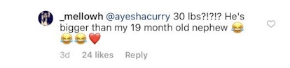 ayesha curry baby weight backlash instagram6