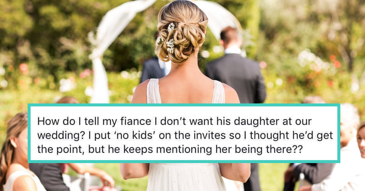 Bridezilla Tries To Exclude Fiancé’s 3YearOld From Wedding