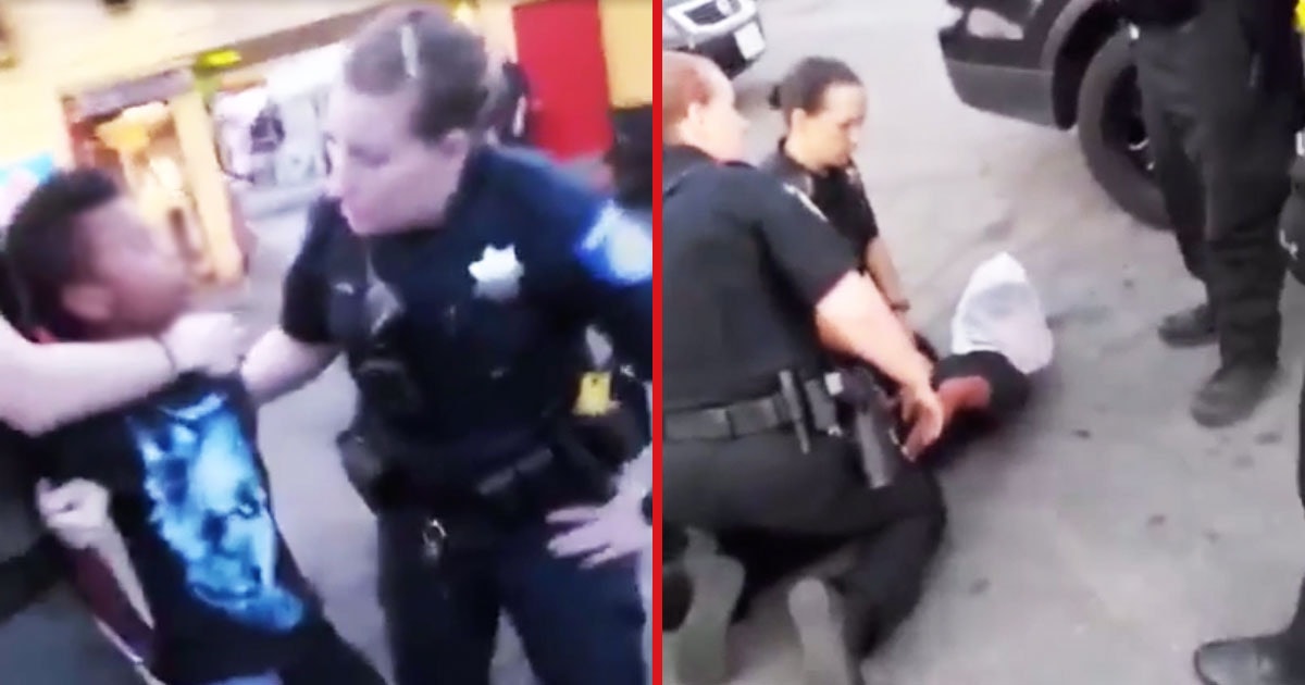 Police Officer Who Filmed Disturbing Viral Video Of Handcuffed