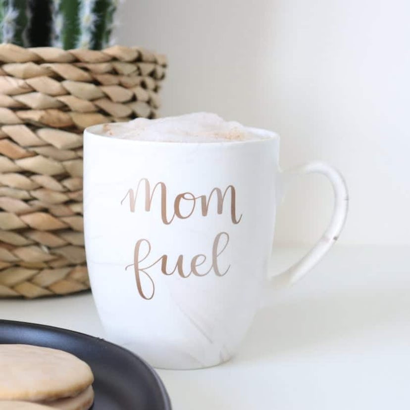 Mom Fuel Mug by HandLetteringLaura