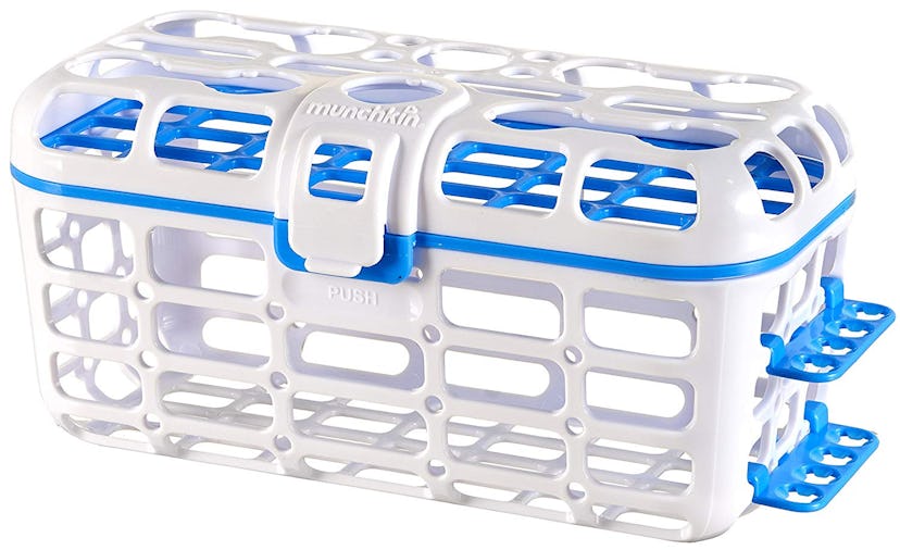 munchkin dishwasher basket, genius parenting products for organization