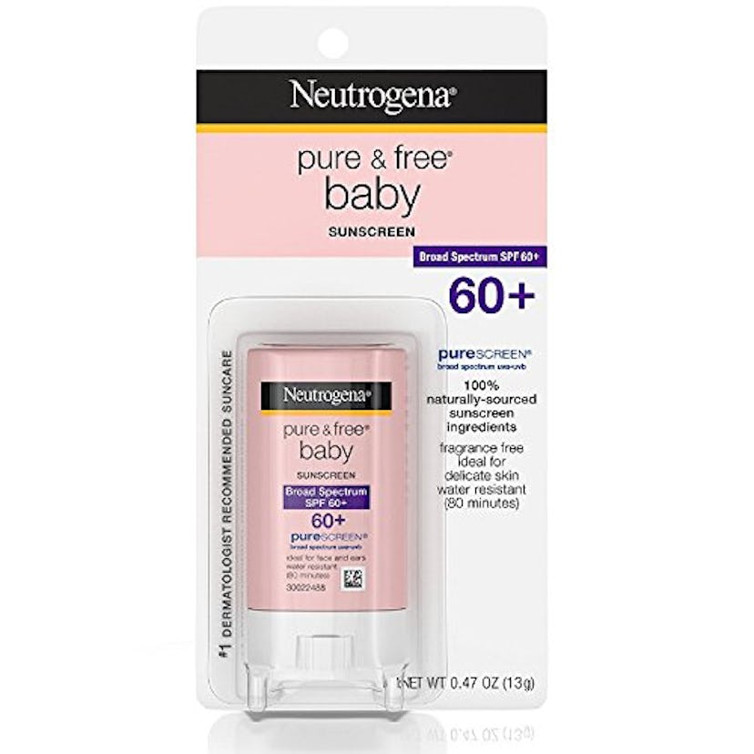 Neutrogena Pure & Free Baby Sunscreen Stick, SPF 60