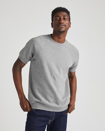 RicherPoorer Men's Recycled Fleece Raglan Sweatshirt