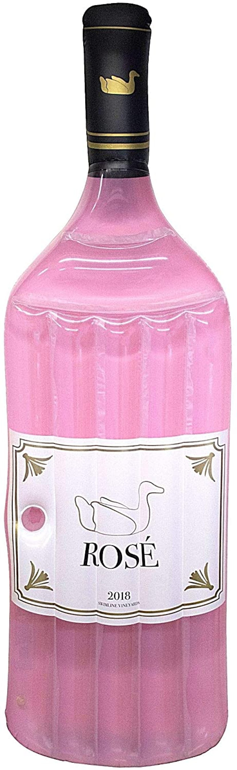 Swimline Rosé Wine Bottle Pool Float