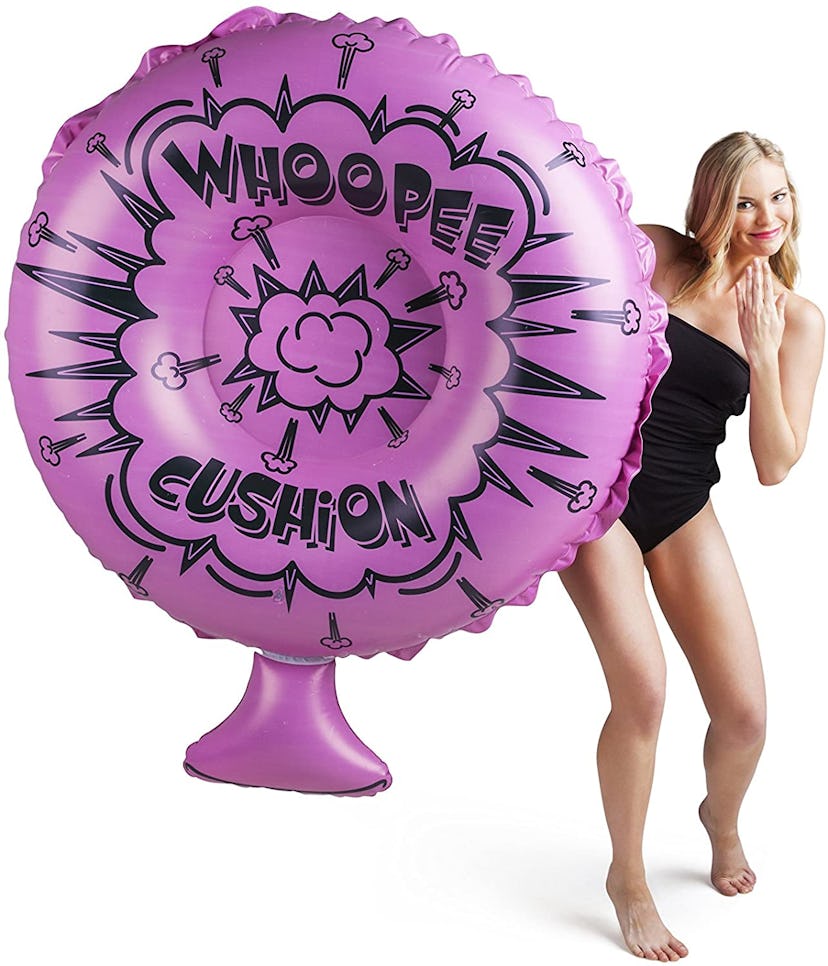 Big Mouth Giant Whoopee Cushion Pool Flat