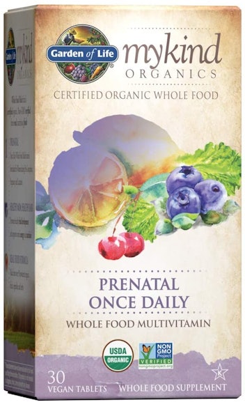 Garden of Life Organic Prenatal Multivitamin Supplement  