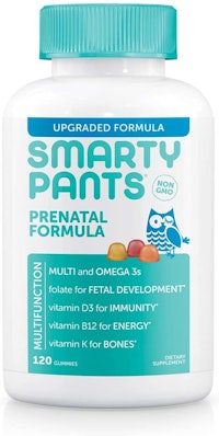 SmartyPants Prenatal Complete Daily Gummy Vitamins 